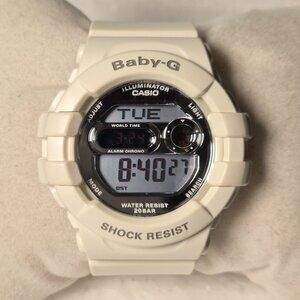 Casio G Shock Baby G Matte White